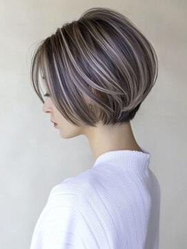 アルトリスト(Altruist Aging×HAIR&SPA) ☆イメチェンピンクベージュアンブレラカラー前髪クールショート