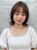 前髪 メルティーカラー 似合わせカット 小顔"