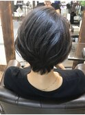 ショートボブ/ボブ/ミディアム/ヘアドネーション/レイヤーカット