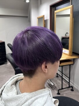 アフェクト 上大岡(affect) ブリーチカラー/バイオレット/パープル/メンズマッシュ/上大岡