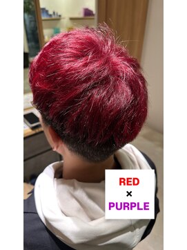 ソラ ストリートサロン(SORA.STREET SALON) ボルドーカラー