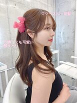 フォンズ(FONS)&nbsp;前髪カット　顔まわりカット　シースルー前髪