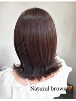 アコレ カリテ 草津店(ACCOLE qualite)&nbsp;外ハネミディ/ナチュラルブラウン/MAYA指名/20代30代