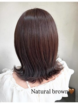 アコレ カリテ 草津店(ACCOLE qualite) 外ハネミディ/ナチュラルブラウン/MAYA指名/20代30代