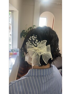 ヘアーアンドメイクアップモパ 浴衣ヘア