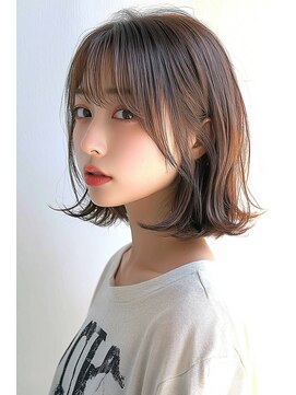 艶髪 洛西口 髪質改善/ハイライト/髪質改善トリートメント/イルミナカラー