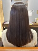 ツヤ髪ストレート