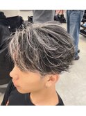 ハイライトフェザーショート