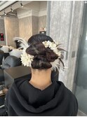 成人式アレンジ