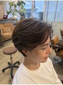丸みショートボブ