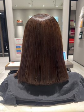 髪質改善ストレート