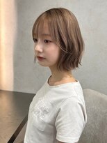 ロンド マーレ 天神大名店(Lond mare) 大人ガーリー/小顔/ミディアムレイヤーカット/似合わせカット