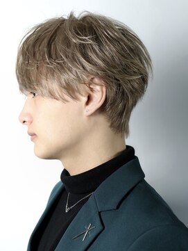 クロトヴィラ 天神大名(KUROT villa) シースルーラウンドマッシュミルクティーベージュ