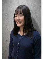 テラ(terra)&nbsp;透け感バング×地毛風カラー