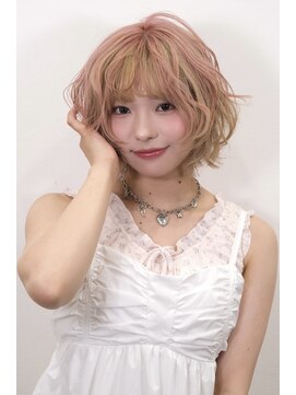 ジャミン 清水店(Jammin.) 柔らかピンクのデザインカラー