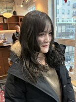 ベンジー 名駅店(benji)&nbsp;オリーブグレージュ×レイヤー