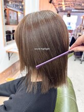 ロッソ ヘアアンドスパ 獨協大学前店(Rosso Hair&SPA)&nbsp;ナチュラルハイライト