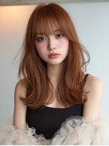 アジールヘア 池袋東口店(agir hair)&nbsp;20代30代必見オレンジベージュ×ブリーチカラーレイヤー★