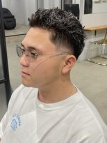 ガイ ラタン ウエスト(GUY lattan west)&nbsp;MEN'S/リバースカール/メッシュ/テーパーフェード/松戸駅