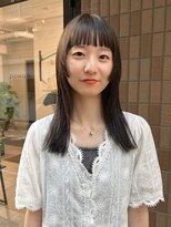 ノマド(nomad)&nbsp;オン眉　フルバング　シアーベージュ