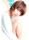 大人可愛い小顔マッシュショート◎