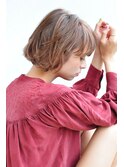 柔らかラフカールショートボブ tricca代官山小走祥菜