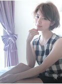 姫ショート ラフウェーブ