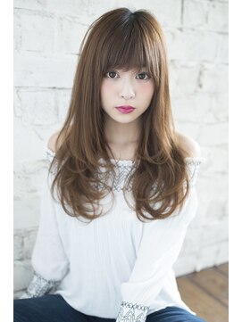 エストリア 栄店(ESTREA) エストリア栄店 オトナ可愛い流し前髪カールby平岩