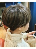 お洒落ハイライトショート