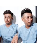 ヒートカール2ブロックフェードスタイル<理容室>