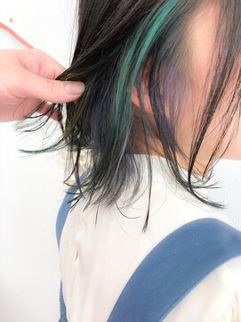 マルクラフ(hair shop Marque Laugh) エメラルドインナー