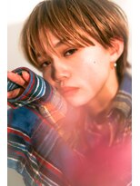 テトヘアー(teto hair) マッシュショート、ブロンド、マニッシュショート