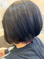 ヘアーデザインエスケープラス(HairDesign SK Plus) ボブ　インナーカラー[30代/40代/50代/60代]