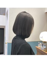 ロンド レグリーズ 立川(Lond leglise)&nbsp;前下がりボブ/ラベンダーベージュ/小顔【深味信也】