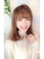 シファー(～Cifer)&nbsp;20代30代40代ミディアムウルフレイヤー☆