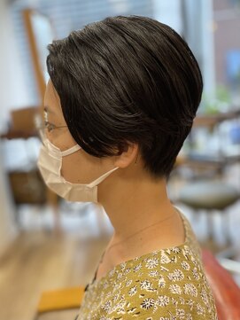 マル(MARU) 伸ばしかけハンサムショート