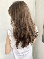 フラネ(Flaner) 【flaner×透明感ベージュロングヘアーヘアー】前田茜