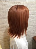 秋先取りオレンジュカラー