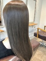 ルー(loup)&nbsp;ミルクティーベージュ/透明感カラー/髪質改善/トリートメント