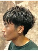 2ブロックショート/ツーブロック刈り上げ