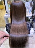 髪質改善トリートメント*ショコラベージュ*酸性ストレート