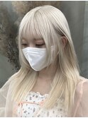 【GEEKS渋谷】ホワイトブロンド/10代20代/イメチェン/秋カラー