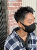 アップバングショート