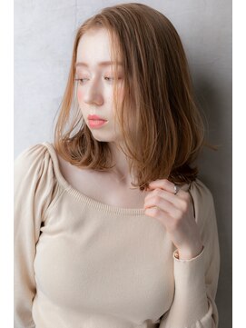 カバーヘア ブリス 北浦和(COVER HAIR bliss) 透明感グラデーションカラー外ハネボブディY北浦和10代20代30代