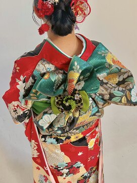 ミテ(MiTe) 振袖着付け　振袖　着付け　お着物着付　初詣　結婚式　お呼ばれ