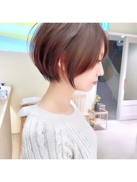 ウル 名古屋栄(ulu) 横顔美人な大人ショートヘア