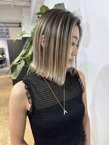 メリー オオサカ(Merly Osaka)&nbsp;綺麗が続くデザイン！コントラスト バレイヤージュ