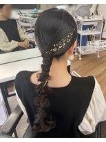 オウン(AUN)&nbsp;タイト編み下ろし