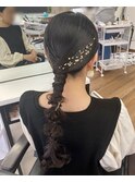 タイト編み下ろし