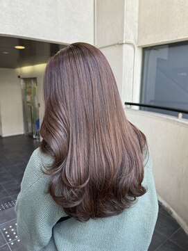 レックスヘアーインターナショナル(ReX HAIR INTERNATIONAL) 【山嵜　栞】ピンクブラウン/心斎橋